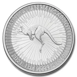 2021 Kangaroo sølvmynt 1 ozt