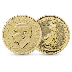 2025/24 Britannia Gullmynt 1ozt KCIII (BU)
